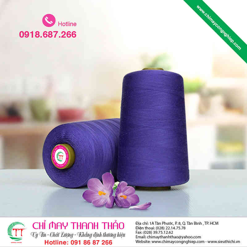 Chỉ cotton - Chi Nhánh Công Ty TNHH Sản Xuất Thương Mại Dịch Vụ Công Nghệ Bình Nguyễn - Chỉ May Thanh Thảo